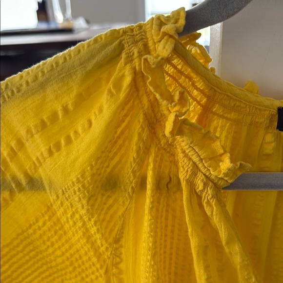 J. Crew Yellow Women's Top - Picture 3 of 4